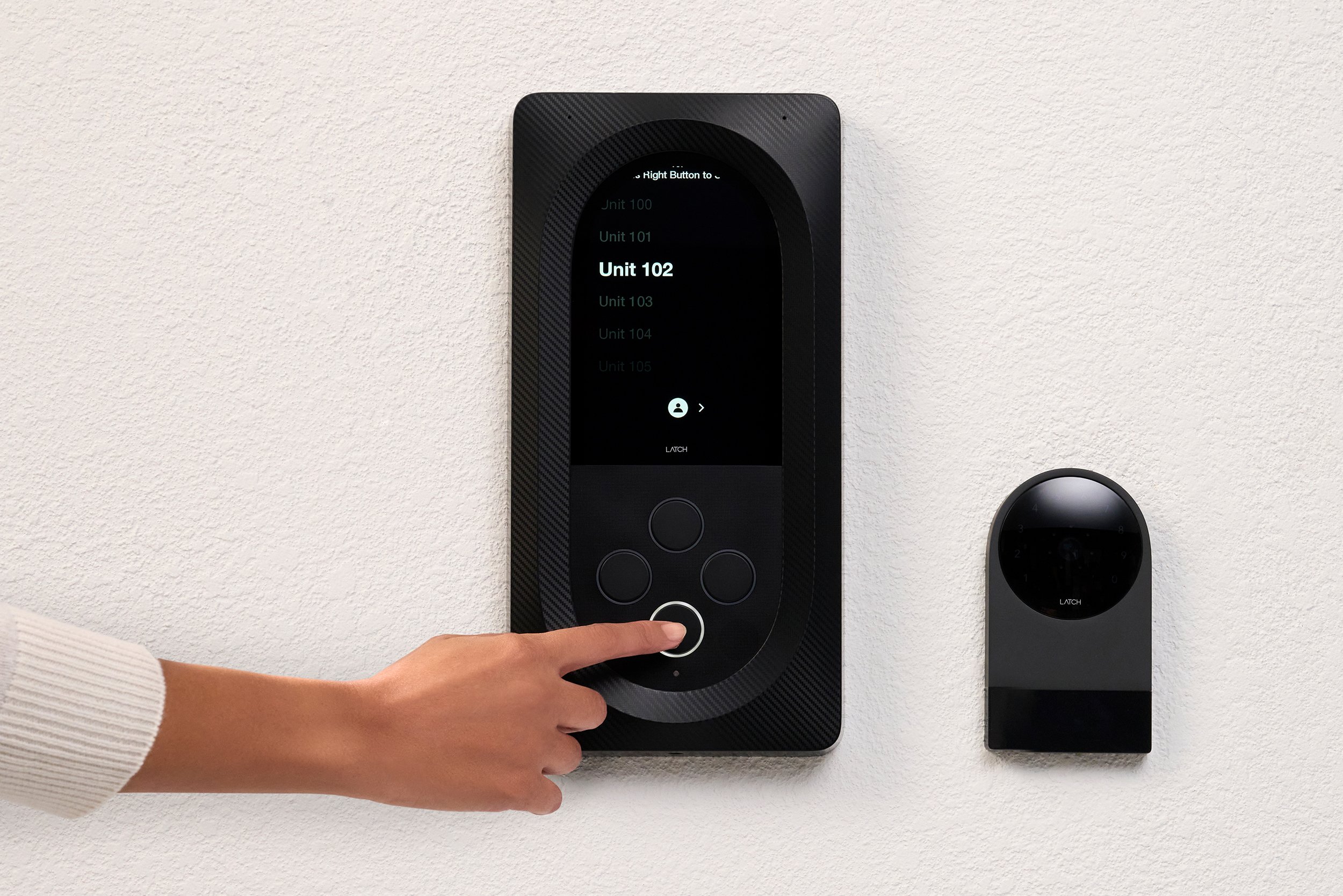 Resident at Salto intercom panel